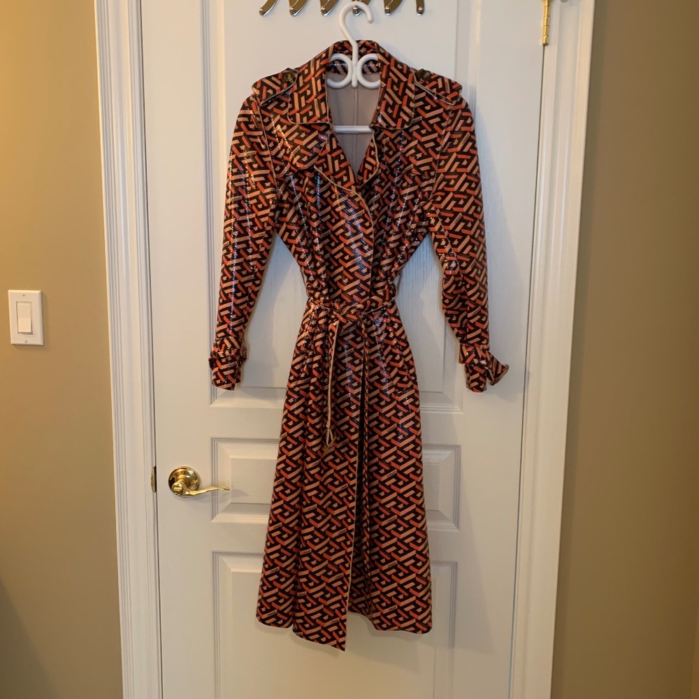 UNLINED WRAP TRENCH COAT